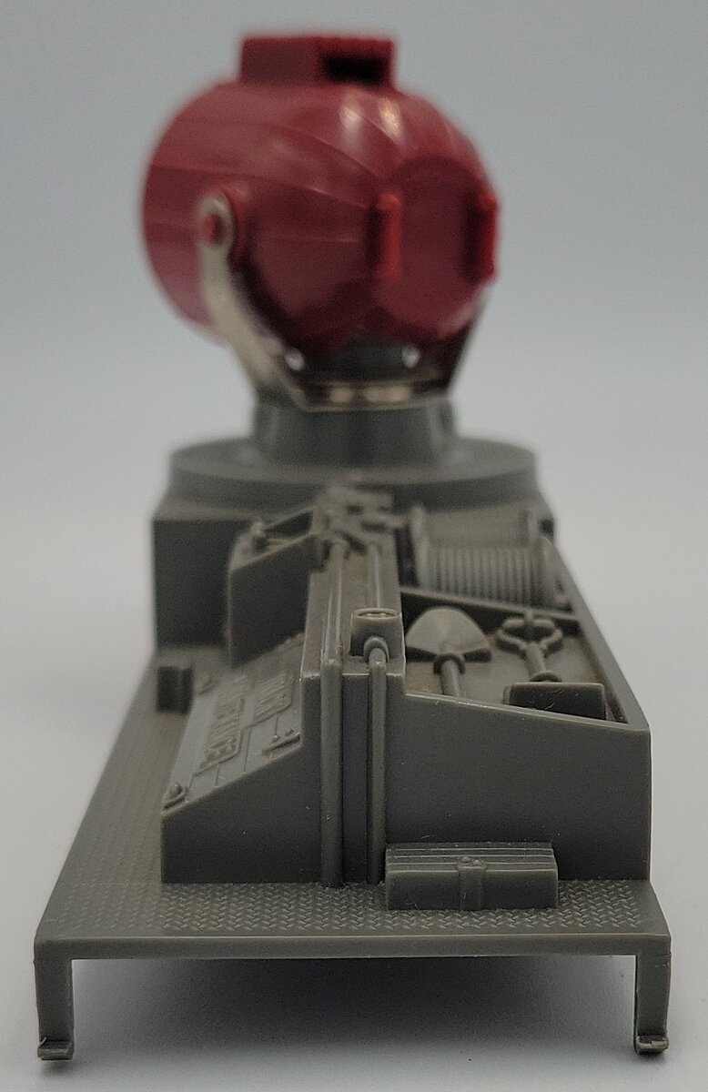 Lionel 6812-5 Gray Track Maintenance Platform w/ Maroon Searchlight Assembly