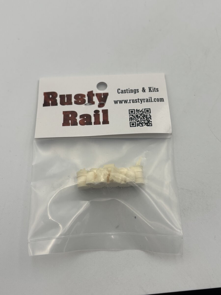 Rusty Rails HO Scale Drums & Barrels Castings Resin Kit