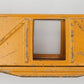 American Flyer 408-1 O Gauge Orange Tinplate Box Car Shell with Frame
