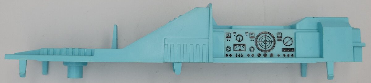 Lionel 3540-20 Light Blue L.A.S.E.R. Radar Car Top Shell w/ Decals & Screen