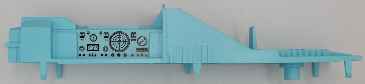Lionel 3540-20 Light Blue L.A.S.E.R. Radar Car Top Shell w/ Decals & Screen