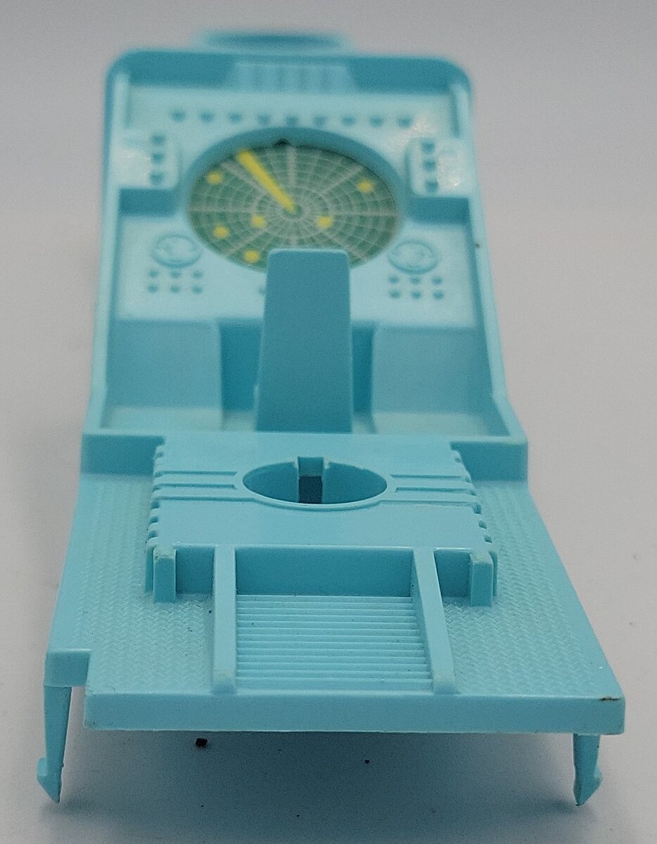 Lionel 3540-20 Light Blue L.A.S.E.R. Radar Car Top Shell w/ Decals & Screen
