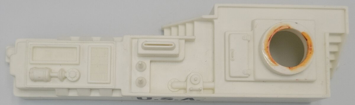 Kusan USA120 O Gauge Space Research White Radar Car Top Shell with Gear
