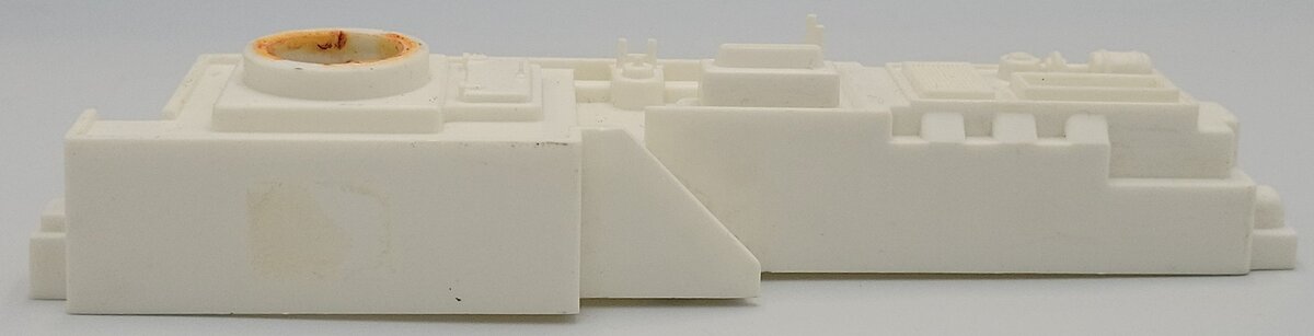 Kusan USA120 O Gauge Space Research White Radar Car Top Shell with Gear