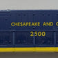 Lionel 2500-1 O Scale Chesapeake & Ohio GE U25B Diesel locomotive Shell #2500