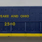 Lionel 2500-1 O Scale Chesapeake & Ohio GE U25B Diesel locomotive Shell #2500