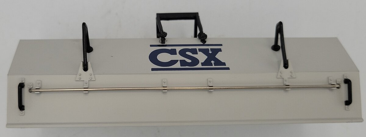 Lionel 16342-25 O Gauge Gray CSX Gondola Coil Cover with Black Lift Handles