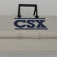 Lionel 16342-25 O Gauge Gray CSX Gondola Coil Cover with Black Lift Handles