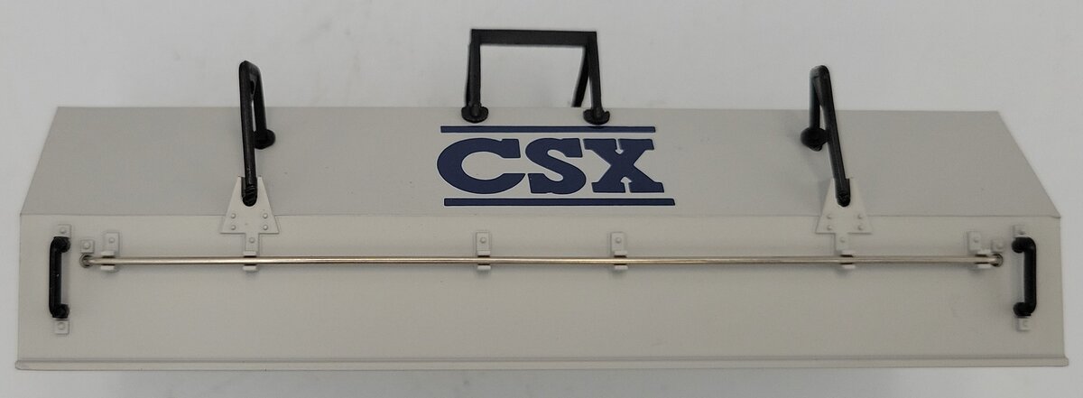 Lionel 16342-25 O Gauge Gray CSX Gondola Coil Cover with Black Lift Handles
