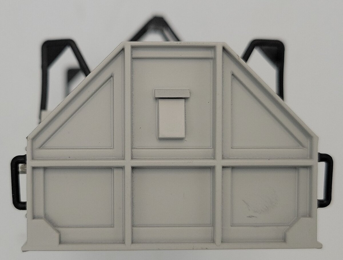 Lionel 16342-25 O Gauge Gray CSX Gondola Coil Cover with Black Lift Handles