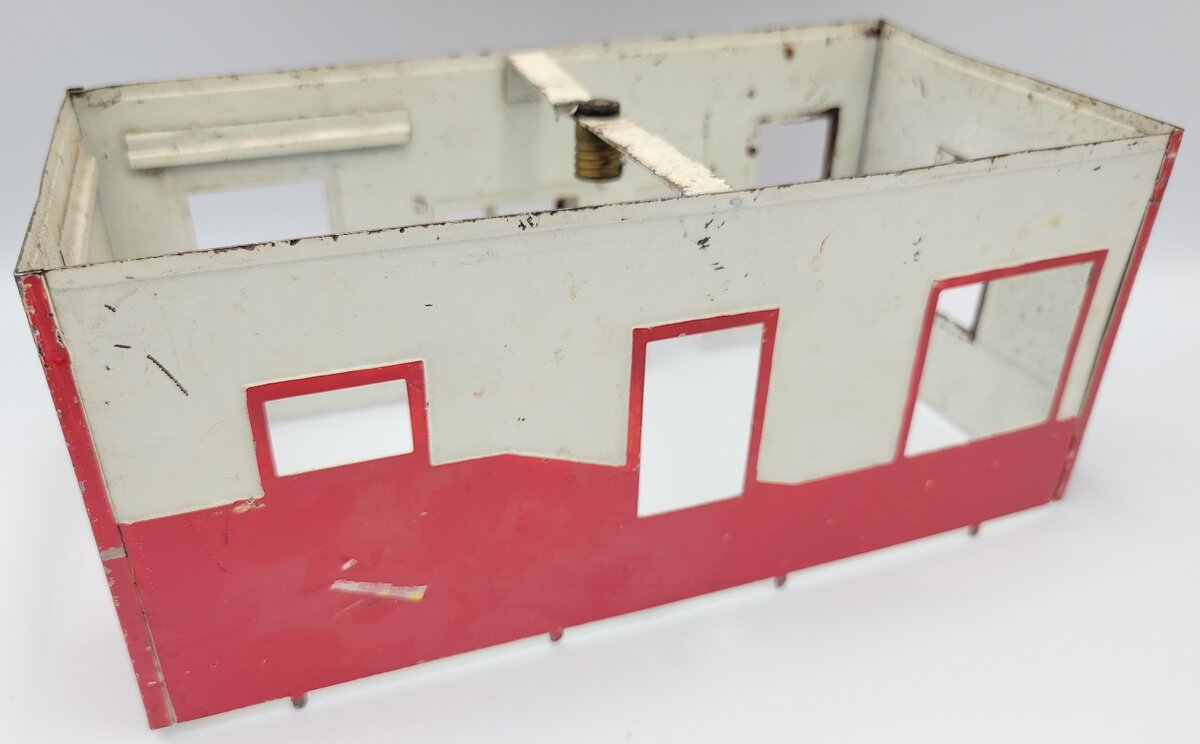 American Flyer 589 Prewar Mystic Station Tinplate Body with Window Extension