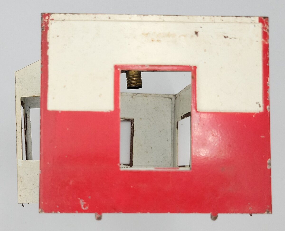 American Flyer 589 Prewar Mystic Station Tinplate Body with Window Extension