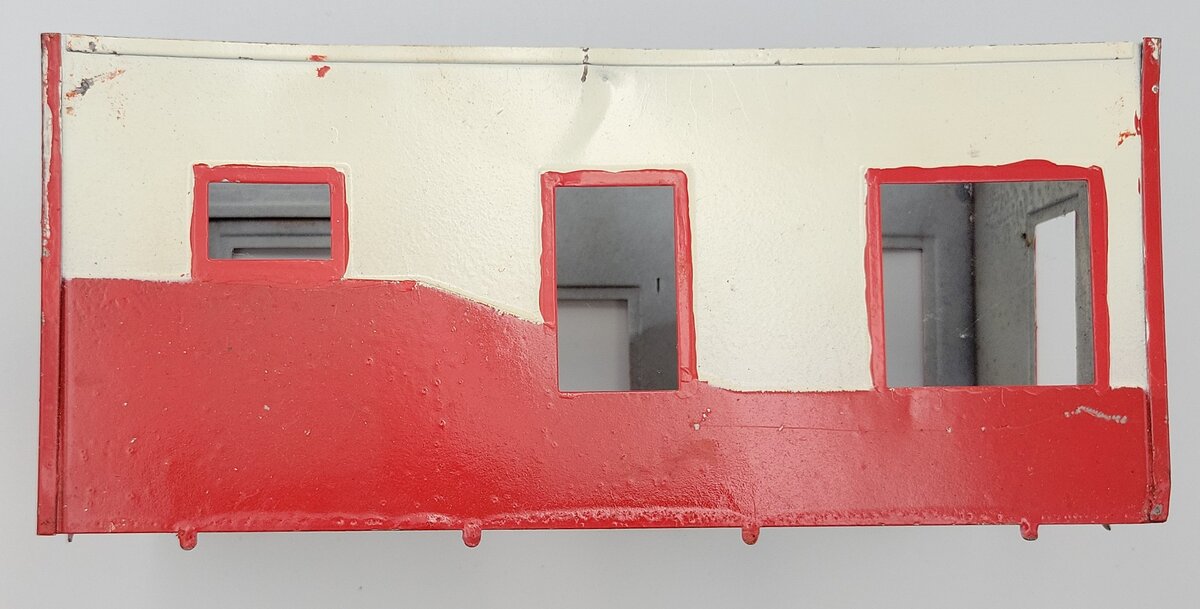 American Flyer 589 Prewar Mystic Station Tinplate Building