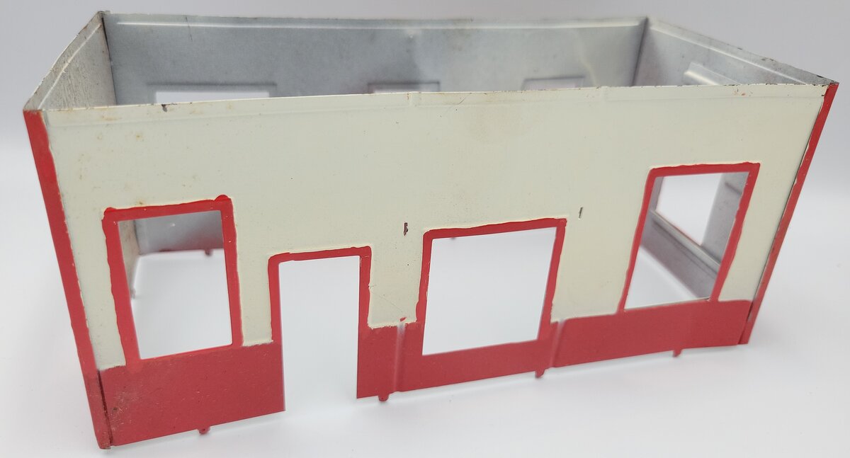 American Flyer 589 Prewar Mystic Station Tinplate Building