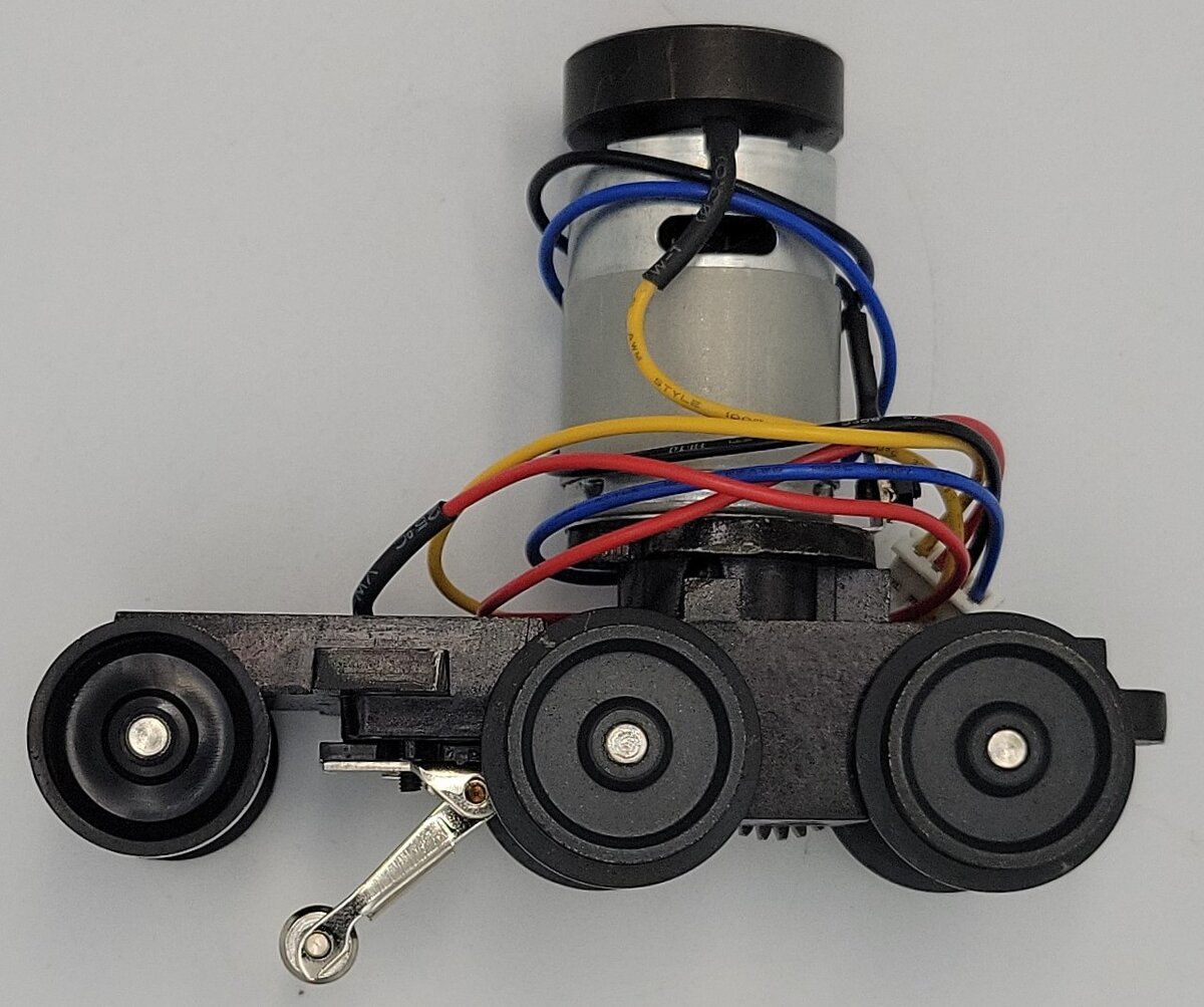 Williams WM-39 O Gauge FM Trainmaster 6 Wheel Truck w/ Motor & Collector Roller