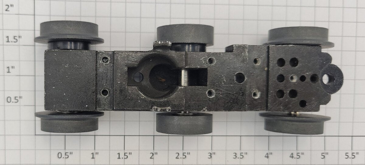 Williams WM-15 O Gauge 6-Wheel Diesel Dummy Truck Frame