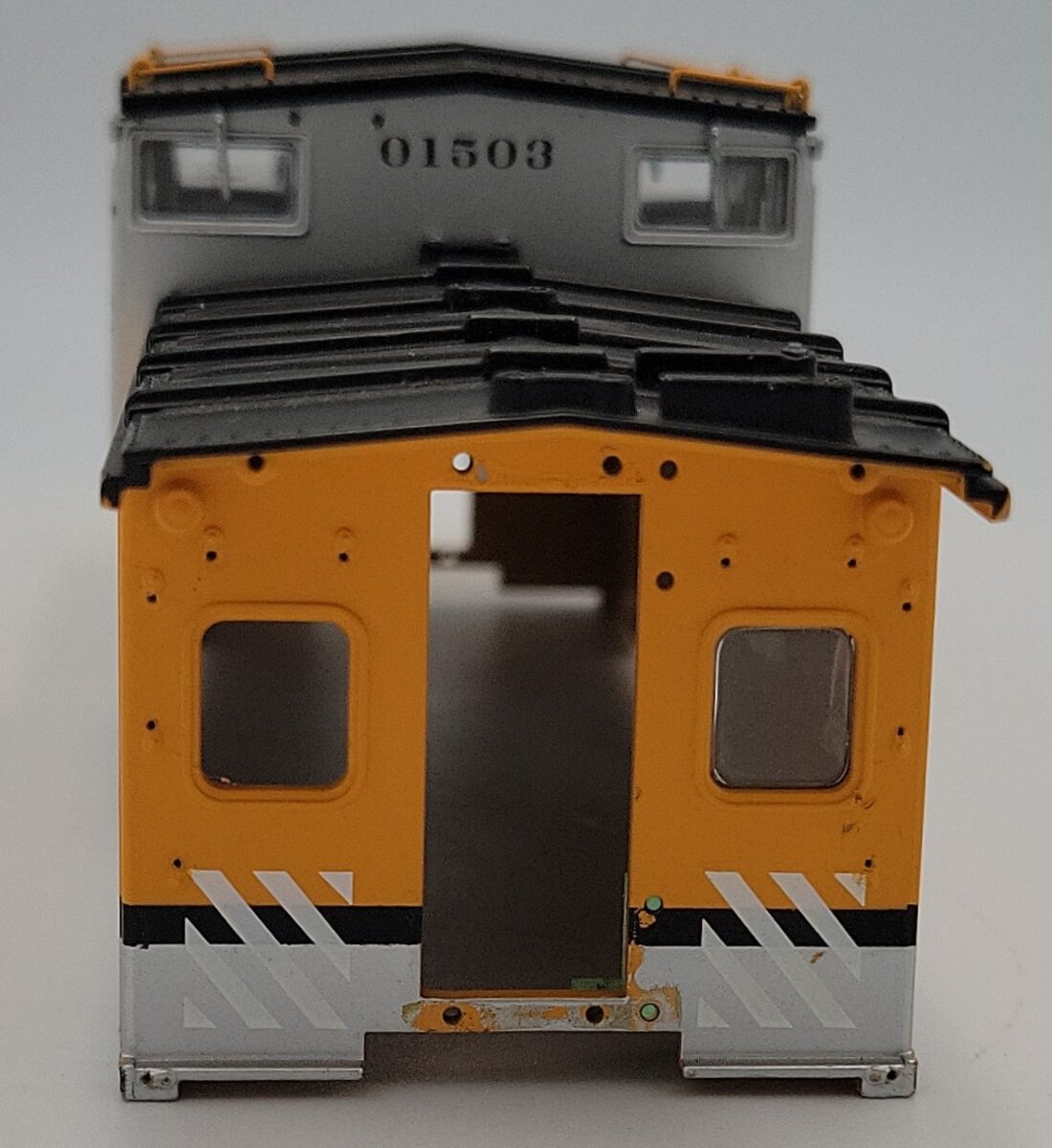 Atlas 3001259-1 O Gauge Wide Vision Rio Grande Caboose Shell without Trim
