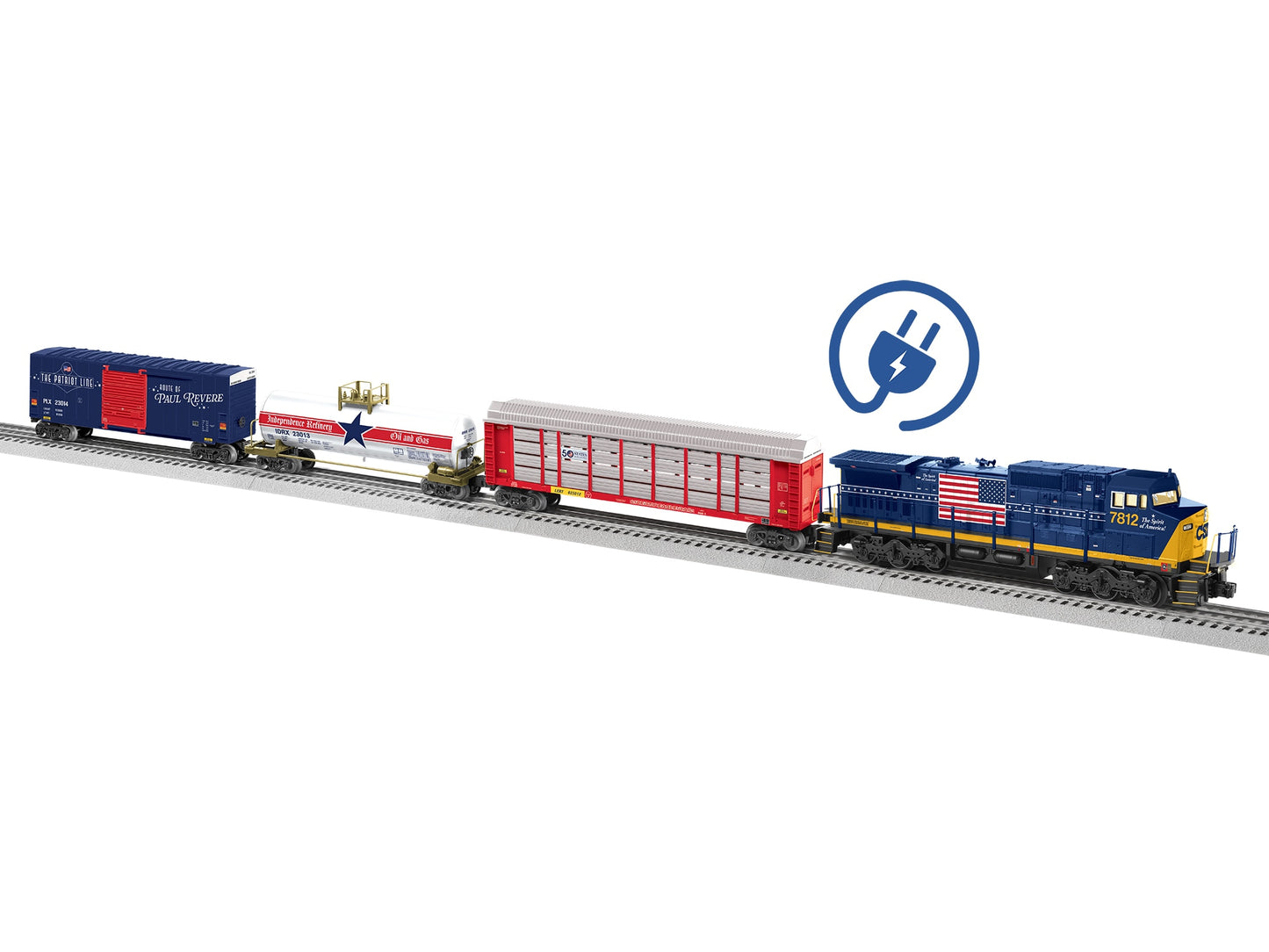 Lionel 2623010 CSX "Spirit of America" LionChief O Gauge Starter Set