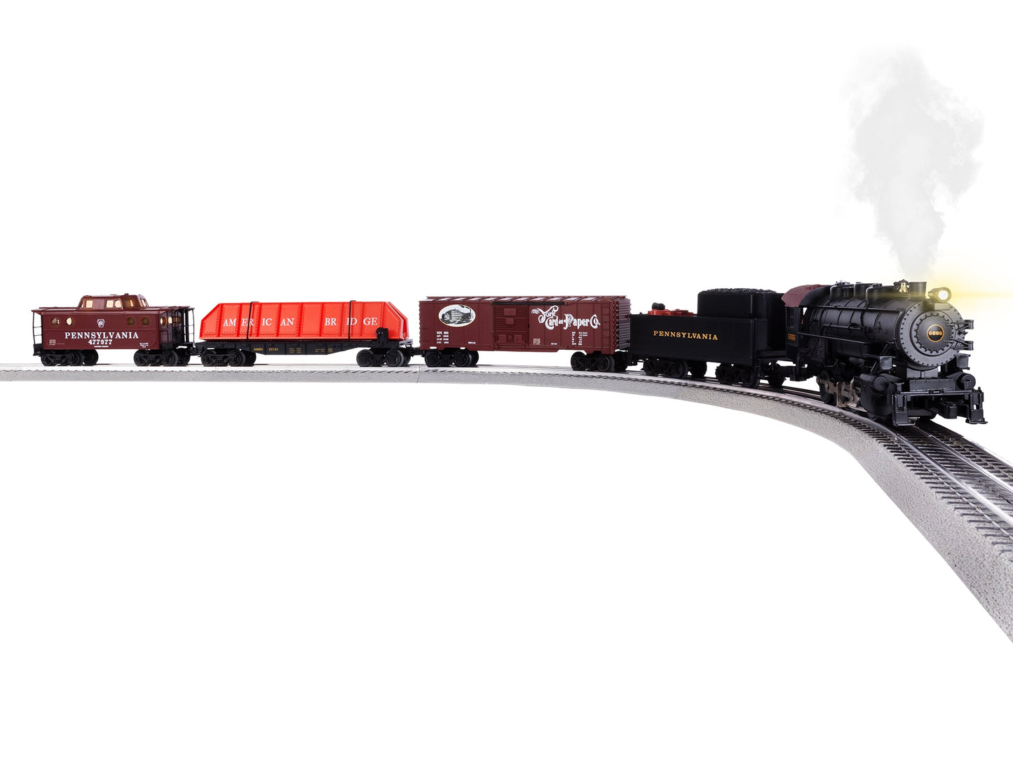 Lionel 2623150 Pennsylvania Keystone 0-8-0 O Gauge Bluetooth 5.0 Starter Set