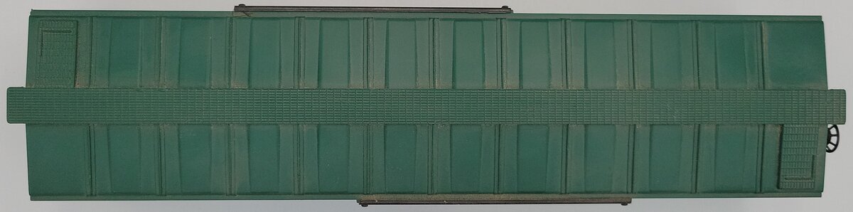 KMT 12273-1 Green Vermont Railway Boxcar Shell and Frame with Sliding Plug Doors