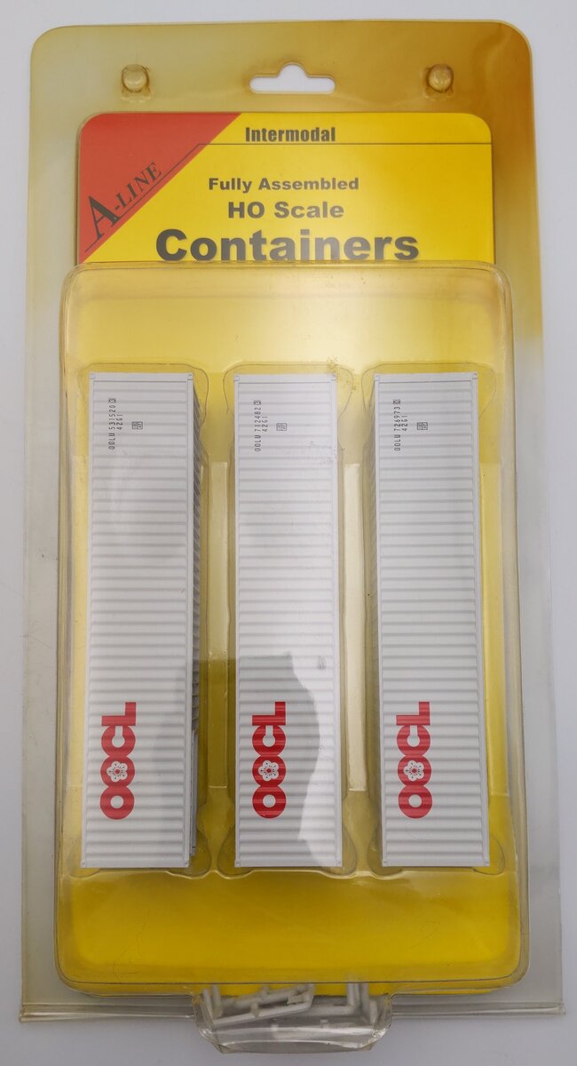 A-Line 30409-02 HO Scale 48' Smooth Sided Container - CP Rail (Pack of 3)