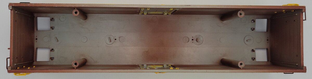 K-Line K762-1331-2 Burlington Route Woodside Refrigerator Car Shell #74538