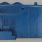 Lionel 2328-5-1 Gray and Blue Diesel Powered Shell with Lens and without Trim