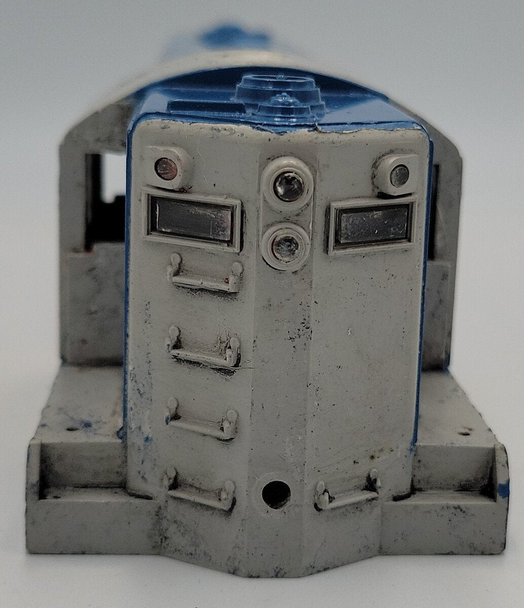 Lionel 2328-5-1 Gray and Blue Diesel Powered Shell with Lens and without Trim