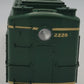 MTH 20-2795-2 O Gauge SR Alco S-2 Diesel Switcher Shell w/ Trim #2228