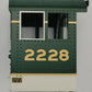 MTH 20-2795-2 O Gauge SR Alco S-2 Diesel Switcher Shell w/ Trim #2228