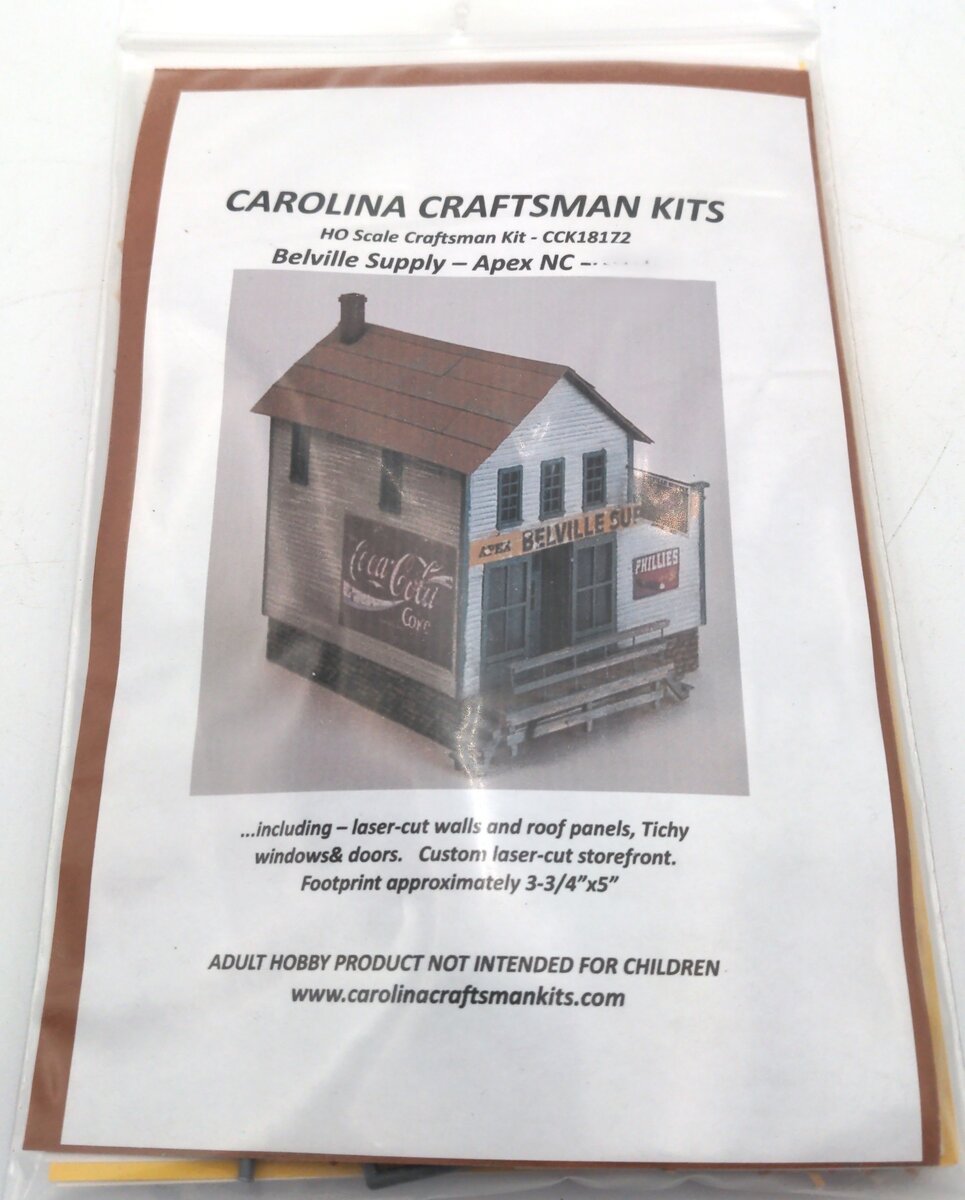 Carolina Craftsman CCK18172 HO Belville Supply-Apex NC Kit
