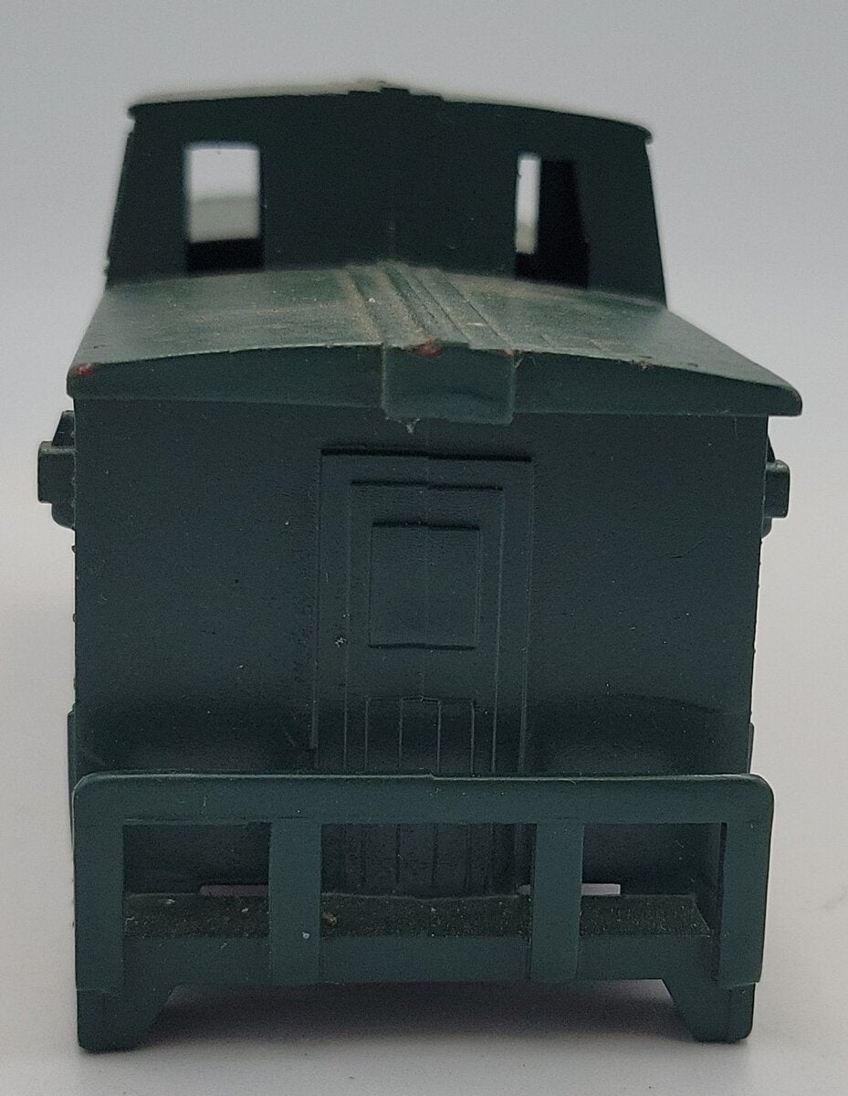 Marx 18326 O Scale Green Postwar Rear Cupola Caboose Car Body Shell