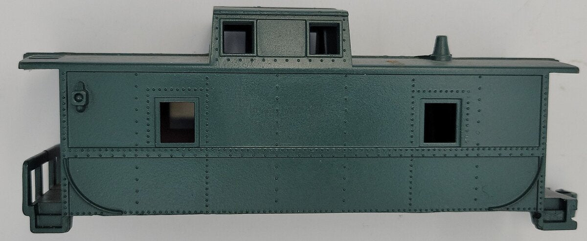 Marx 18326 O Scale Green Postwar Rear Cupola Caboose Car Body Shell