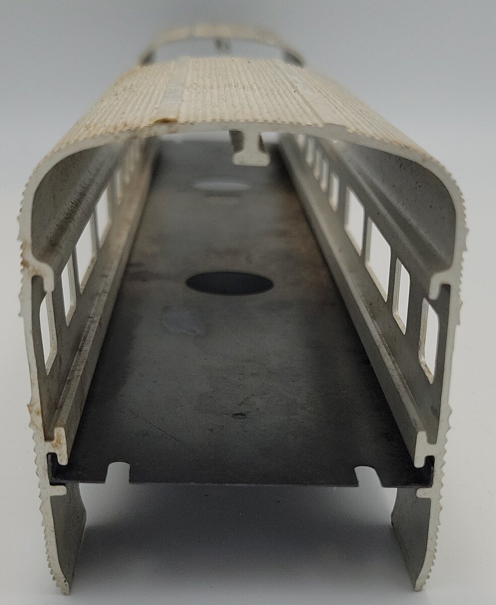 Lionel 2542-2 O Gauge Betsy Ross Aluminum Car Body Shell and Frame without Dome
