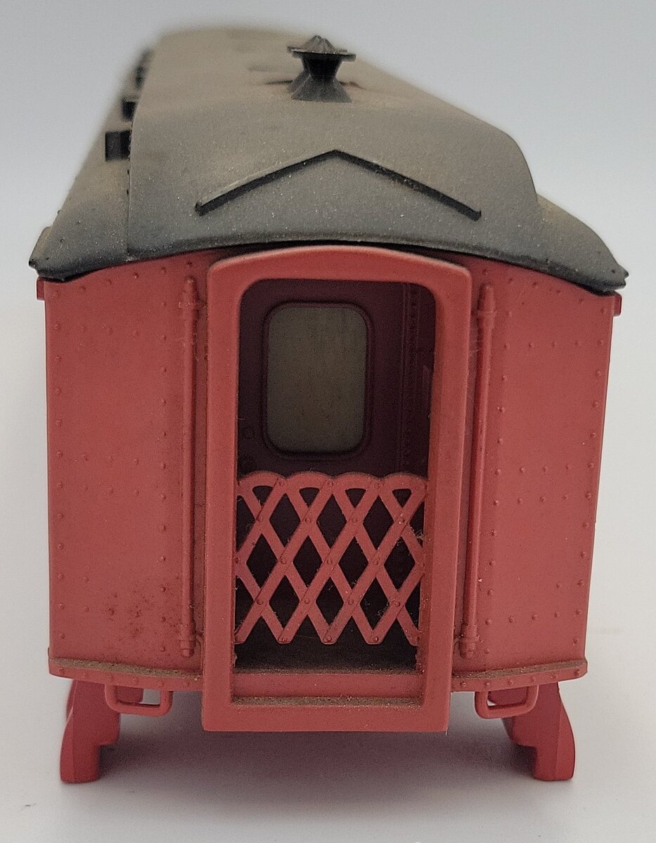 Lionel 24243-1 Red and Black Rosie's Roadside Diner Body w/o Some Roof Trim