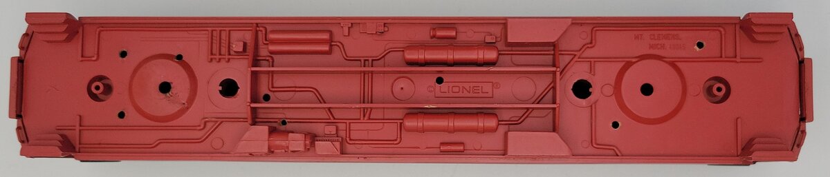 Lionel 24243-1 Red and Black Rosie's Roadside Diner Body w/o Some Roof Trim
