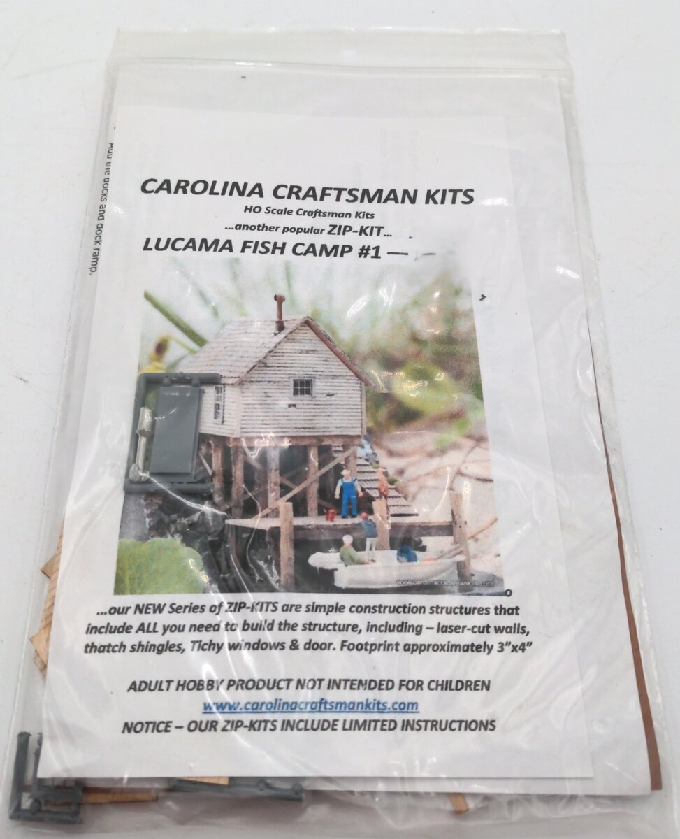 Carolina Craftsman HO Lucama Fish Camp #1 Kit