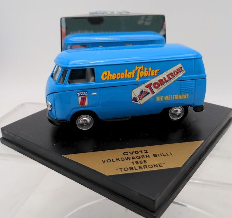 City CV012 1:43 Volkswagen VW Bulli Bus Van 1955 Toblerone Chocolat Tobler