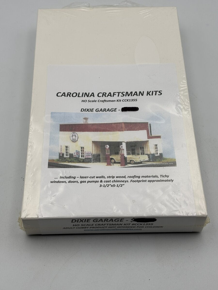 Carolina Craftsman CCK1355 HO Scale Dixie Garage Build Kit