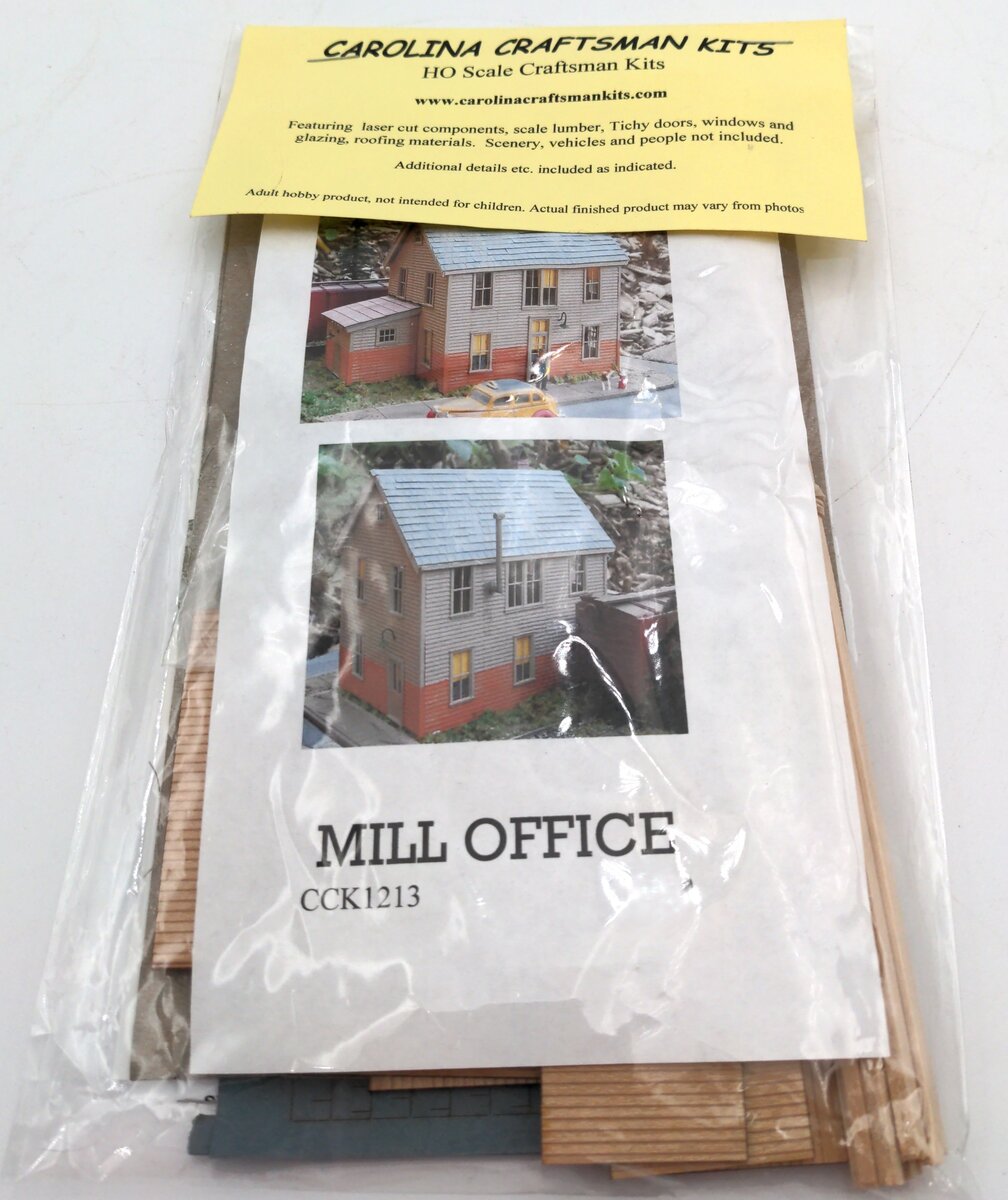 Carolina Craftsman CCK1213 HO Mill Office (Hagerstown) Kit