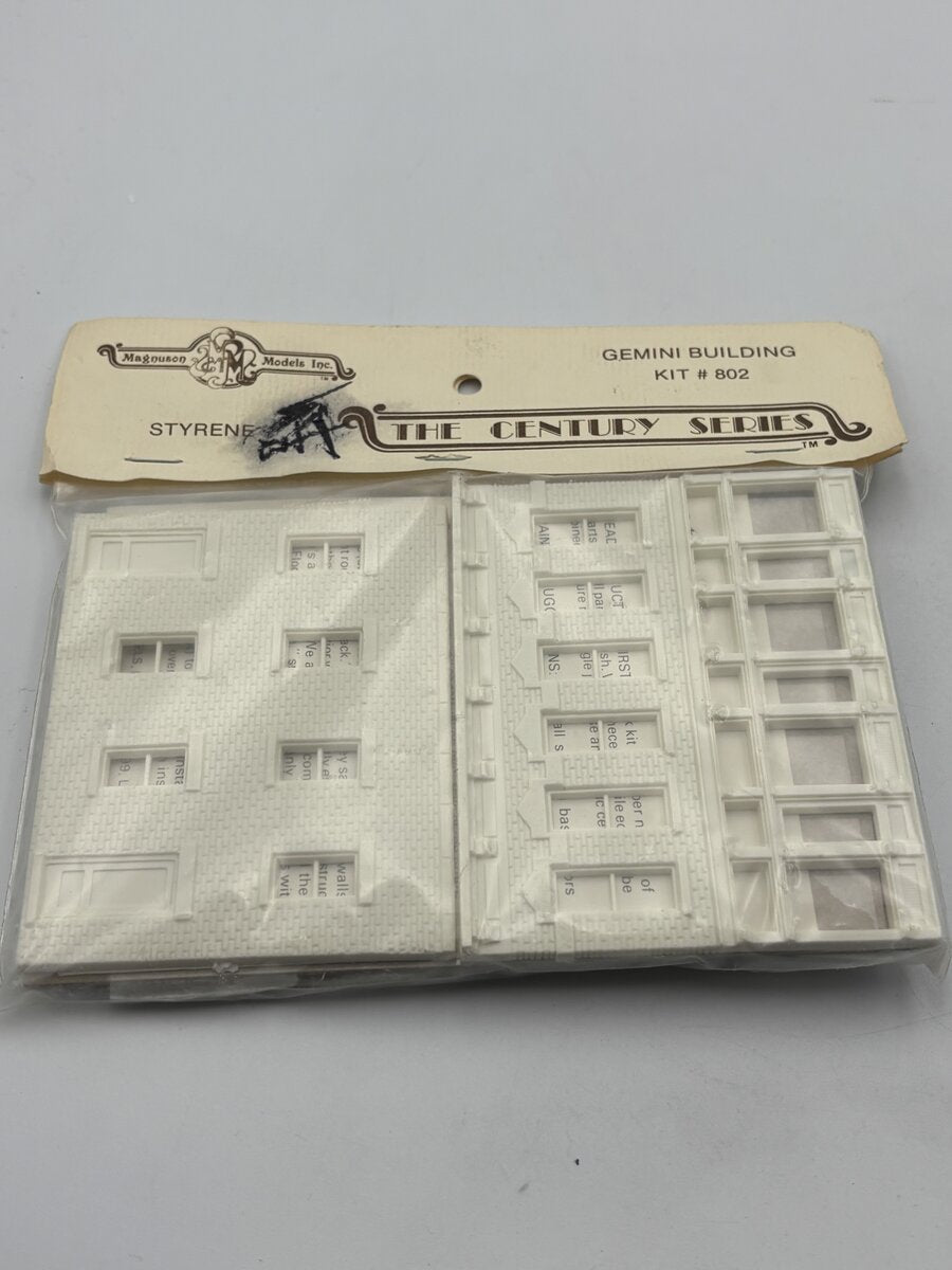 Magnuson Models 802 HO Scale Gemini Building Build Kit