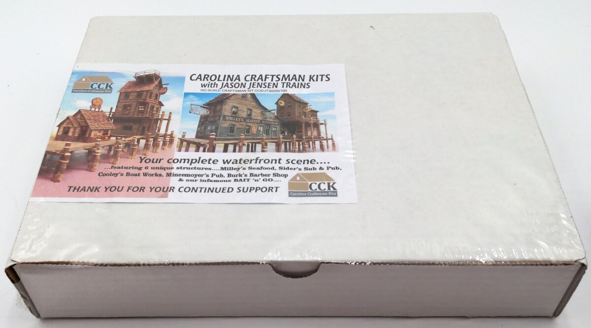 Carolina Craftsman/Jason Jensen CCK20202 HO Complete Waterfront Scene Kit
