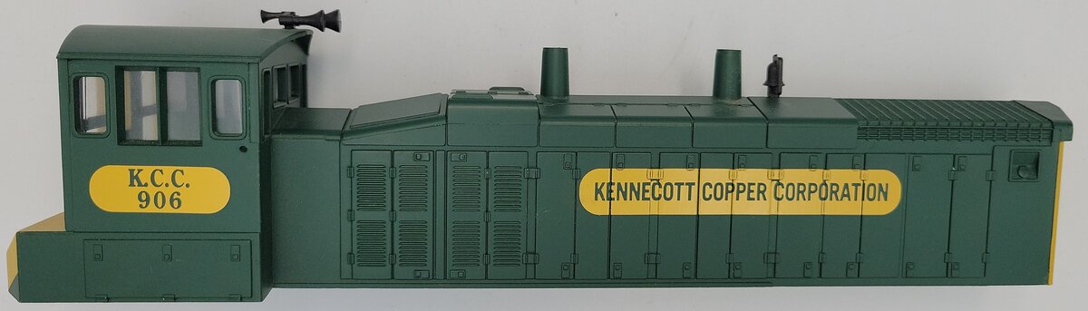 K-Line K-2200-1 Kennecott Copper Corp. MP-15 Diesel Switcher Body Shell #906
