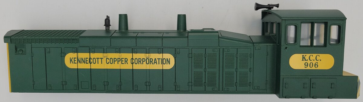 K-Line K-2200-1 Kennecott Copper Corp. MP-15 Diesel Switcher Body Shell #906