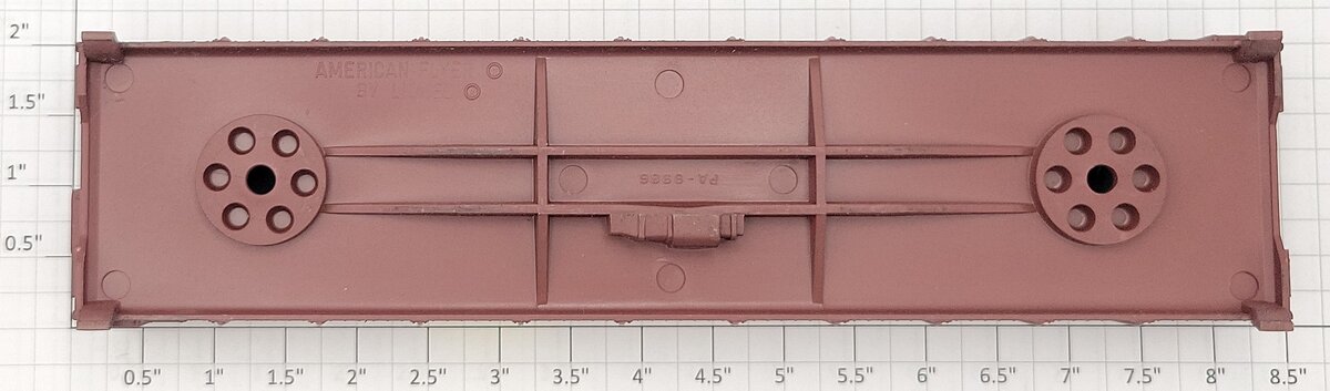 American Flyer PA9986 S Scale Brown New York Central Gondola BodyShell #9304