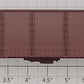 American Flyer PA9986 S Scale Brown New York Central Gondola BodyShell #9304