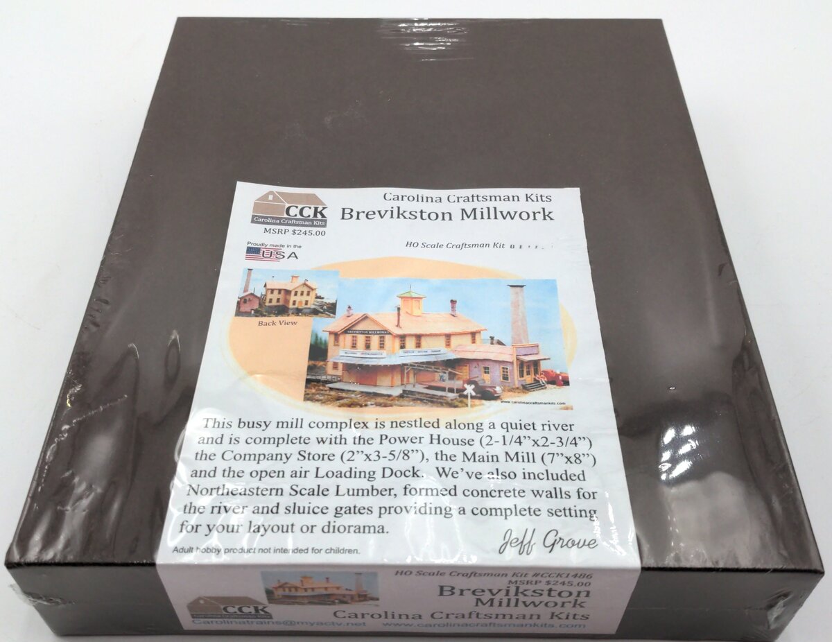 Carolina Craftsman CCK1486 HO Brevikston Millwork Kit