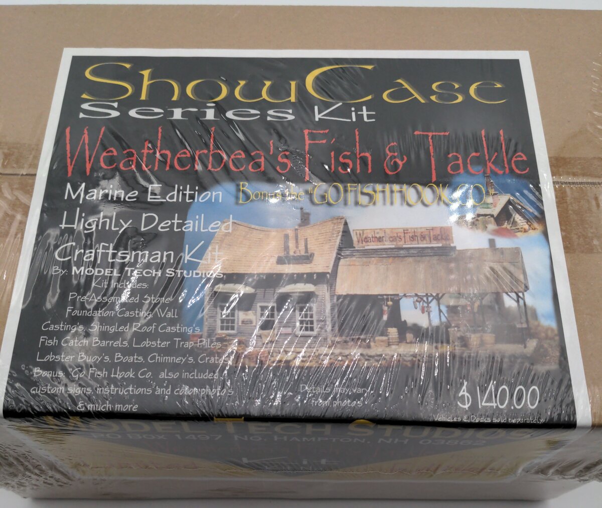 Model Tech Studios 5-0012 HO Scale Weatherbea's Fish & Tackle Limited Edition
