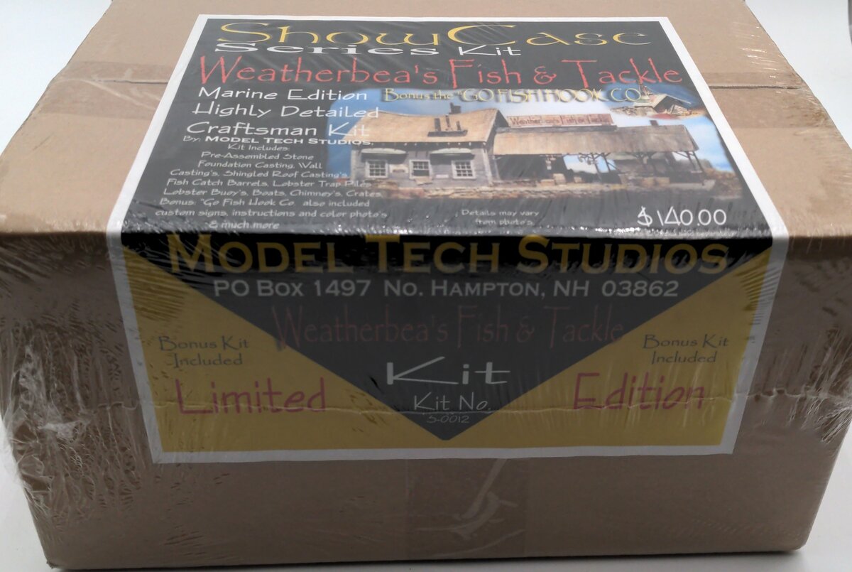 Model Tech Studios 5-0012 HO Scale Weatherbea's Fish & Tackle Limited Edition