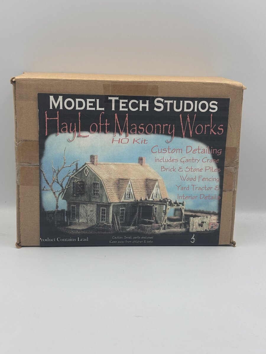 Model Tech Studios S0022 HO HayLoft Masonry Build Kit